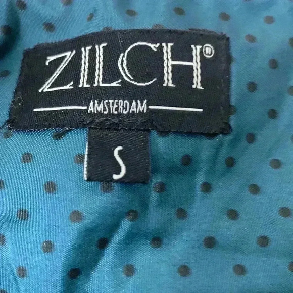 Zilch  Amsterdam Thick Wool Blend Skirt, Gorgeous Fabric, Side Zipper, Size S - Picture 5 of 10